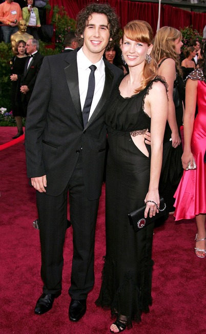 Josh Groban, January Jones, Oscars Couples